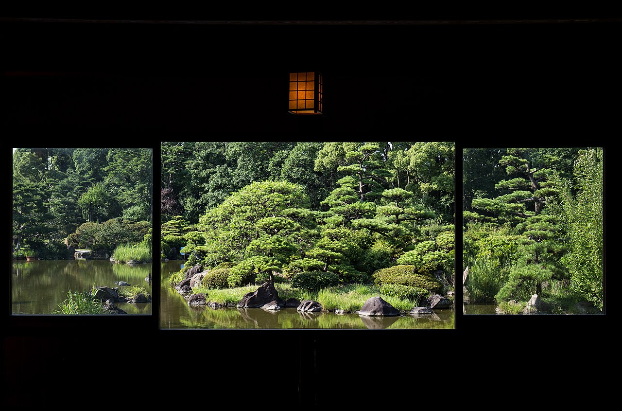 日本庭園の景