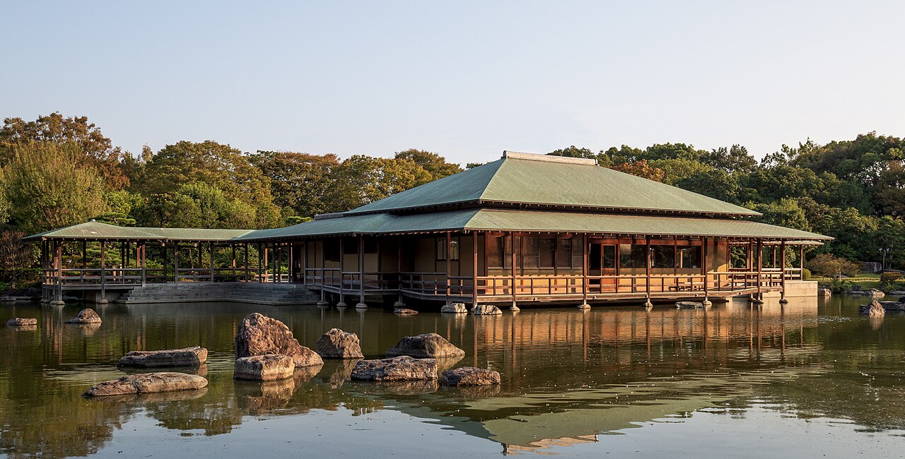 和庭の眺め